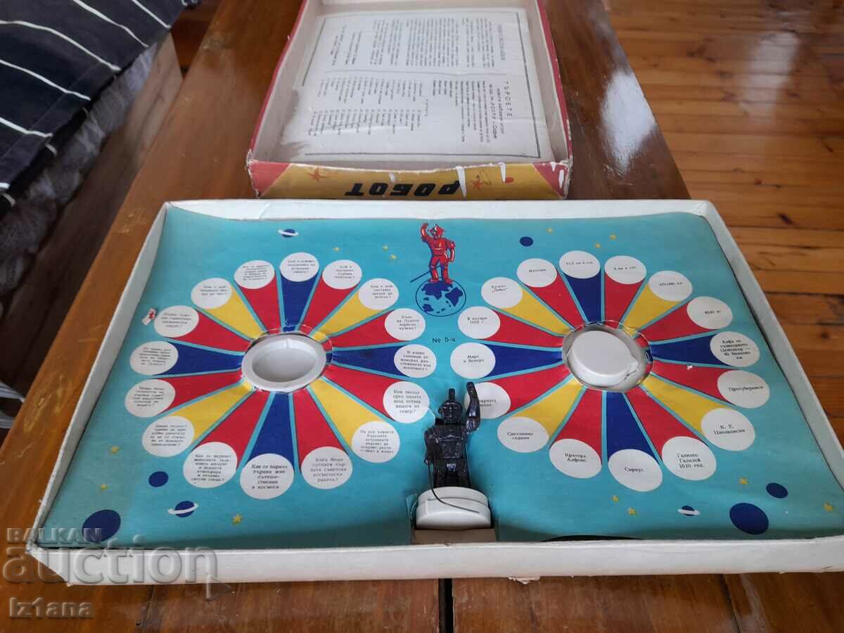 Old children's game Robot Vseznayko with price 70.00 BGN | € 35.79 Old children's game Robot Vseznayko with price 70.00 BGN | € 35.79