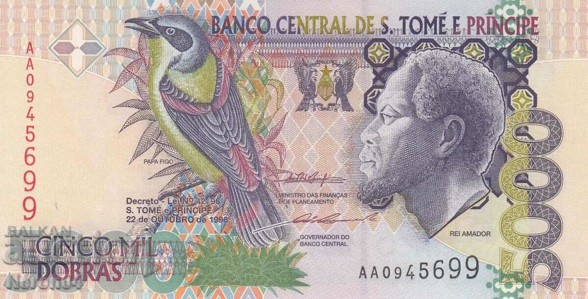 5000 good 1996, Sao Tome and Principe