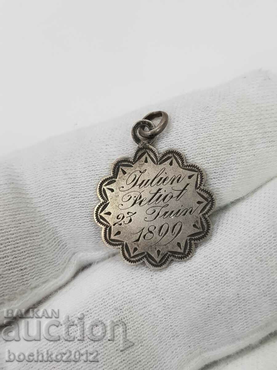 Παράδοση Old Silver Saint Medalion 1899 Παράδοση Old Silver Saint Medalion 1899