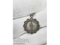 Old Silver Saint Medalion 1899