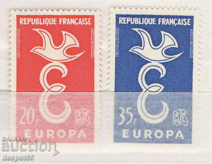 1958. Франция. Европа.
