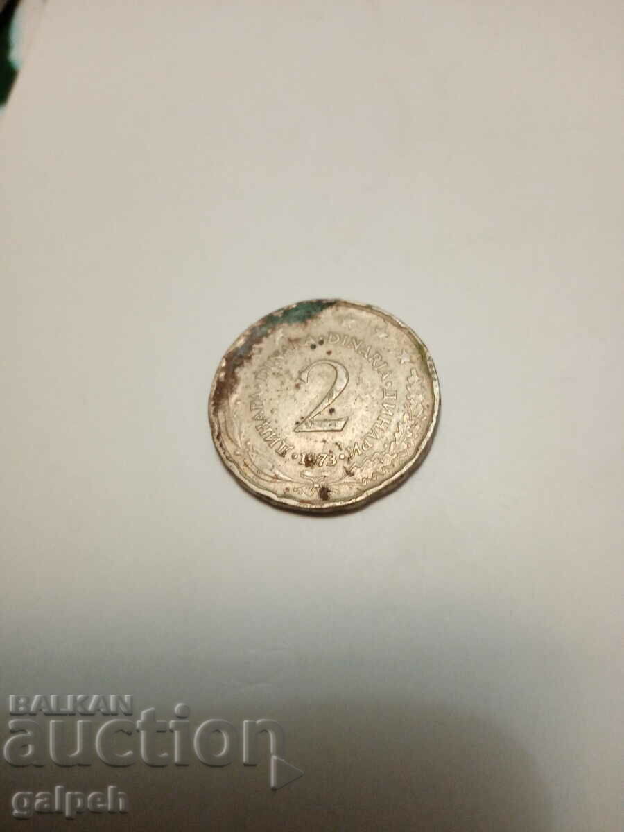 Auction YUGOSLAVIA - LOT OF COINS 10 money and 2 dinars - 6 pcs. - BGN 1.5 Auction YUGOSLAVIA - LOT OF COINS 10 money and 2 dinars - 6 pcs. - BGN 1.5