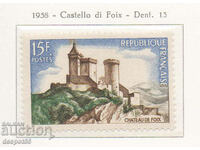 1958. Franța. Cetatea de Foix.