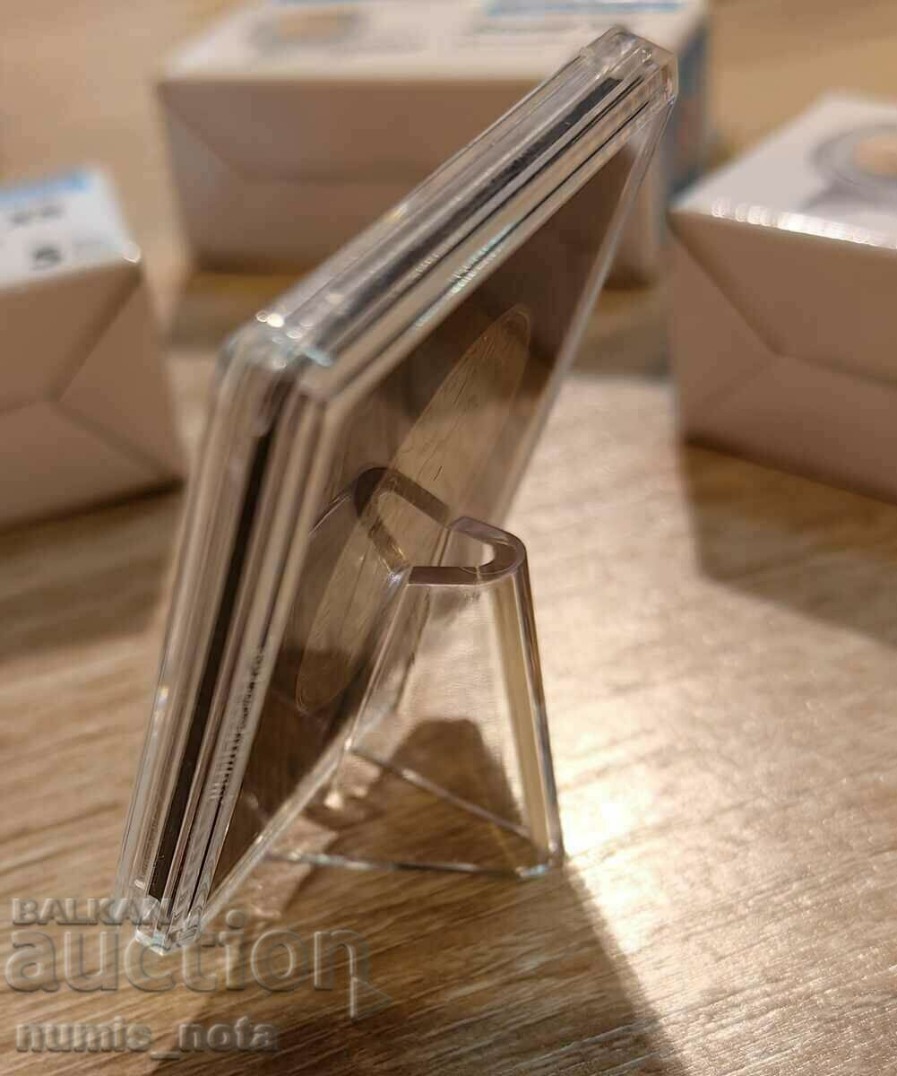 presentation stands for coins, medals, etc. - Leuchtturm S - 7 presentation stands for coins, medals, etc. - Leuchtturm S - 7