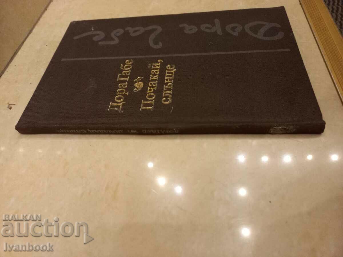 Dora Gabe - Wait for the sun with price 2.50 BGN | € 1.28 Dora Gabe - Wait for the sun with price 2.50 BGN | € 1.28