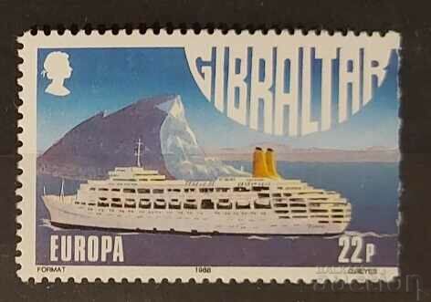 Γιβραλτάρ 1988 Ευρώπη CEPT Πλοία MNH