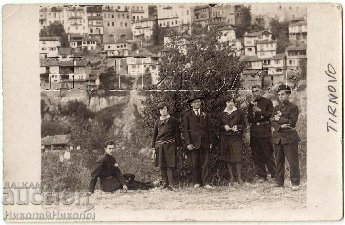 1920 OLD PHOTO VELIKO TARNOVO APPLICANTS V982