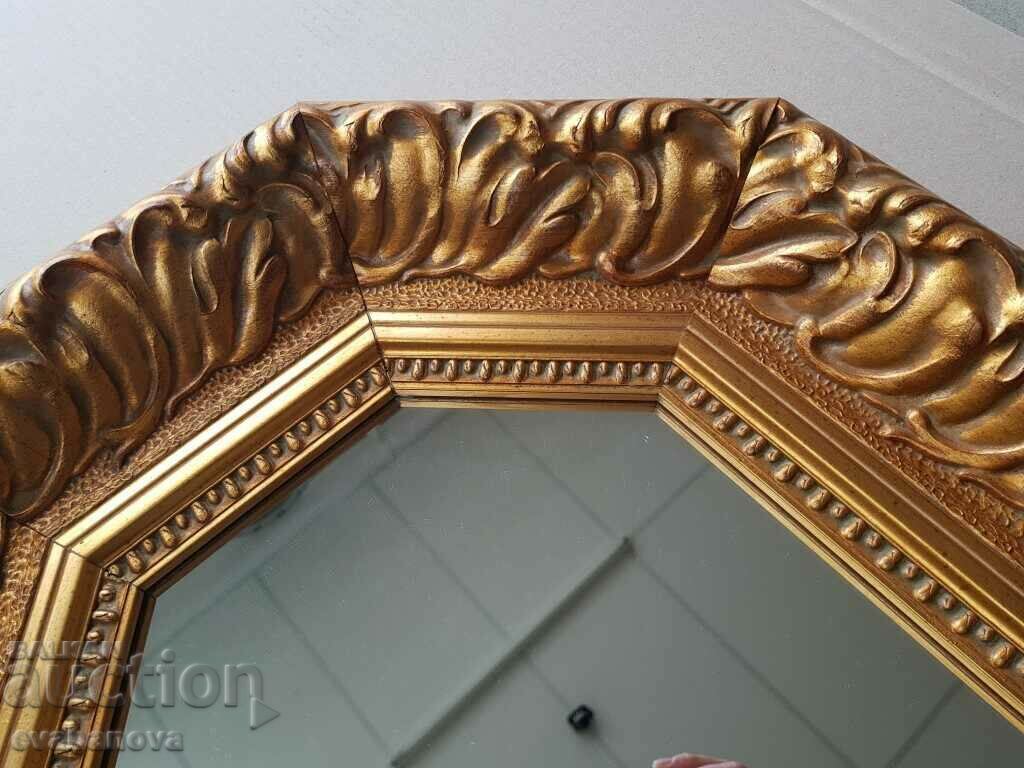 Auction UNIQUE Baroque mirror stylish wooden frame ITALIAN Auction UNIQUE Baroque mirror stylish wooden frame ITALIAN