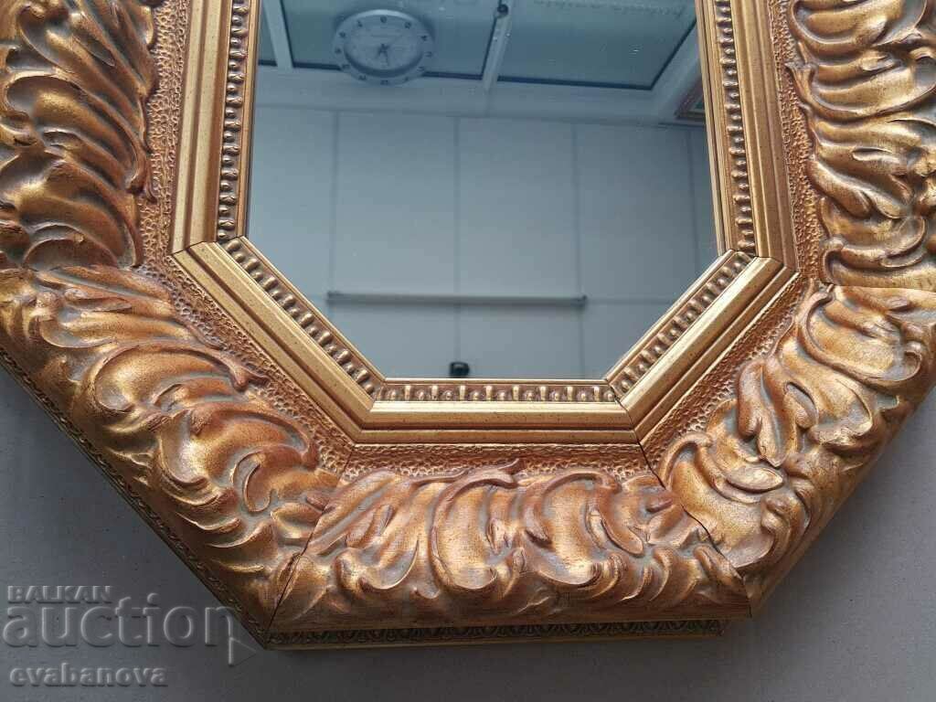 UNIQUE Baroque mirror stylish wooden frame ITALIAN - 5 UNIQUE Baroque mirror stylish wooden frame ITALIAN - 5