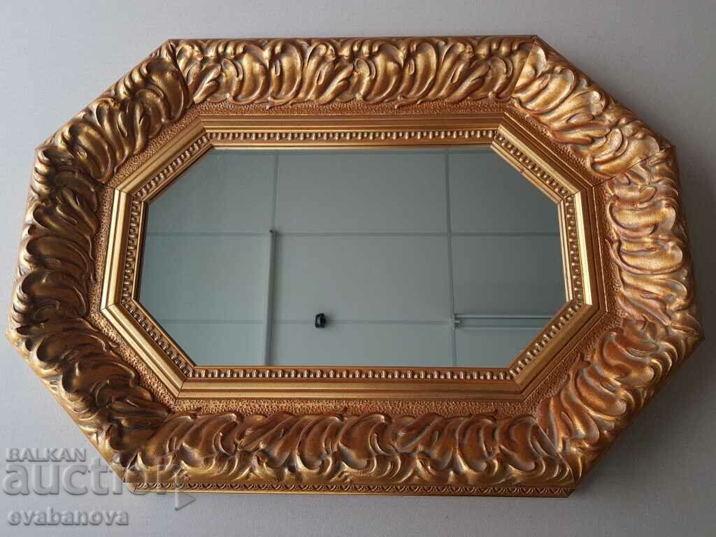 UNIQUE Baroque mirror stylish wooden frame ITALIAN