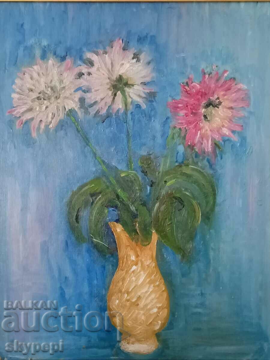 Still life of Lyuba Palikarova with price 3000.00 BGN | € 1533.88 Still life of Lyuba Palikarova with price 3000.00 BGN | € 1533.88