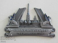 Authentic 3D magnet from Saint Petersburg, Russia-series-2