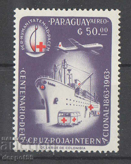 1964. Paraguay. 100 de ani Crucea Roșie Internațională.