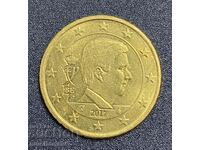 50 euro cents Belgium 2017