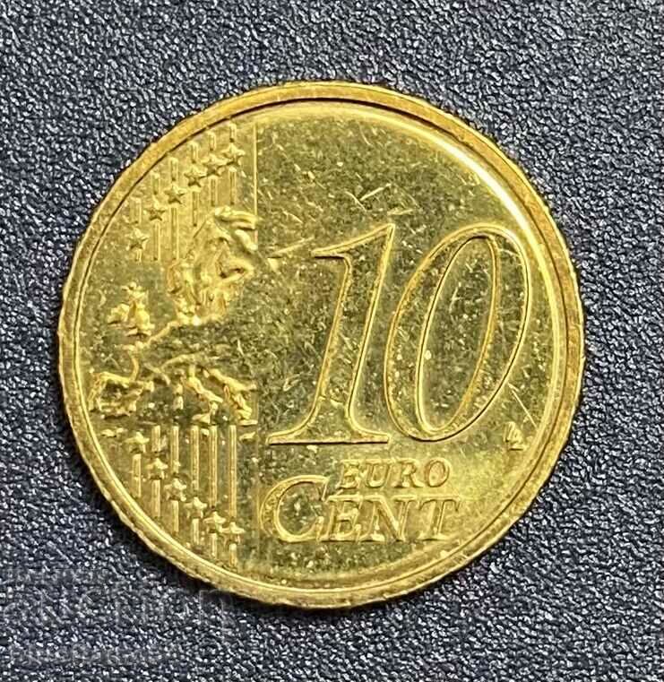 10 λεπτά του ευρώ Ολλανδία 2018 με τιμή 1.00 BGN | € 0.51 10 λεπτά του ευρώ Ολλανδία 2018 με τιμή 1.00 BGN | € 0.51