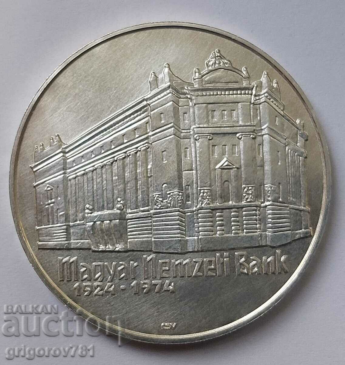50 форинта сребро Унгария 1974  - сребърна монета