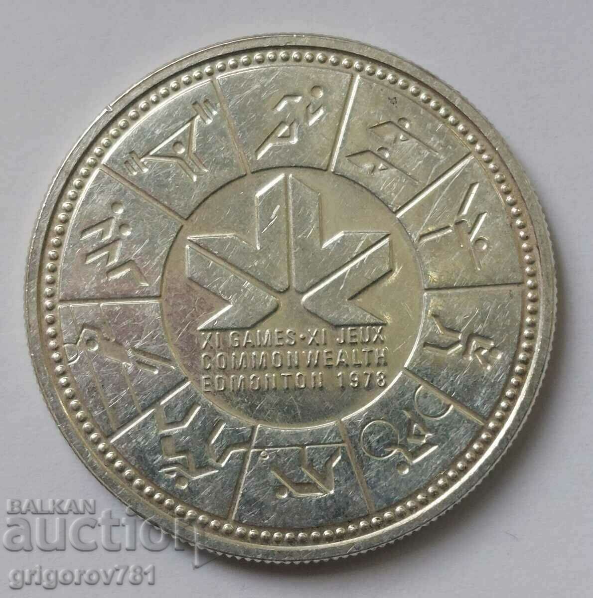 1 dolar argint Canada 1978 - monedă de argint