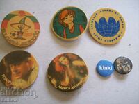 Lot of old Bulgarian badges