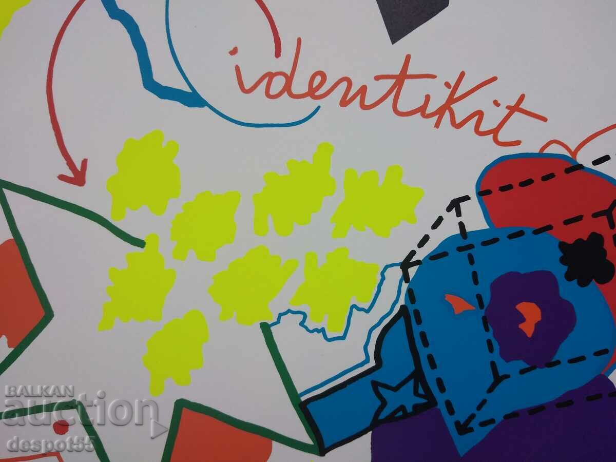 Delivery of Italy. Bruno Donzelli. PopArt - Serigraphy. Delivery of Italy. Bruno Donzelli. PopArt - Serigraphy.