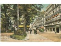 Παλιά καρτ ποστάλ - Τουλούζη, κεντρική οδός