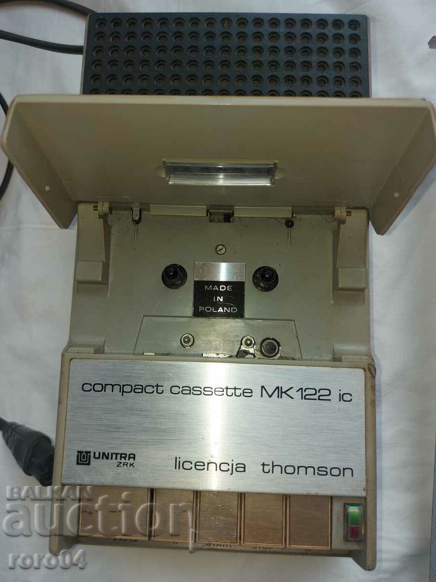 Auction UNITRA ZRK - CASSETTE RECORDER - WORKS Auction UNITRA ZRK - CASSETTE RECORDER - WORKS