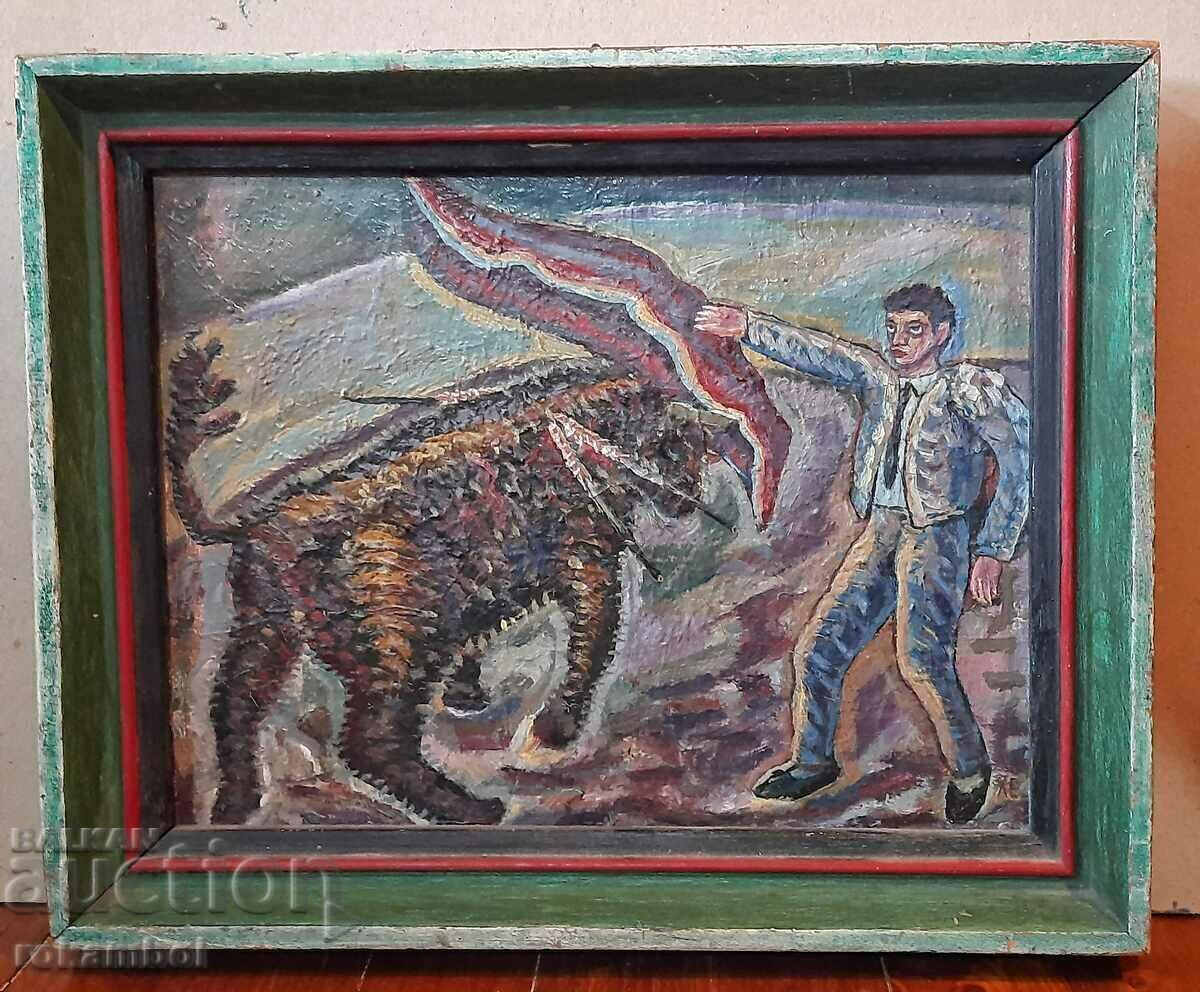 An old oil painting by the artist Lubomir Savinov - 6 An old oil painting by the artist Lubomir Savinov - 6