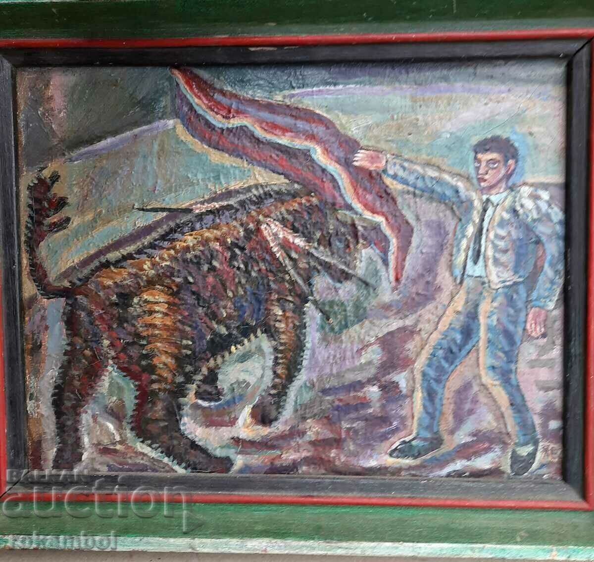 An old oil painting by the artist Lubomir Savinov - 7 An old oil painting by the artist Lubomir Savinov - 7