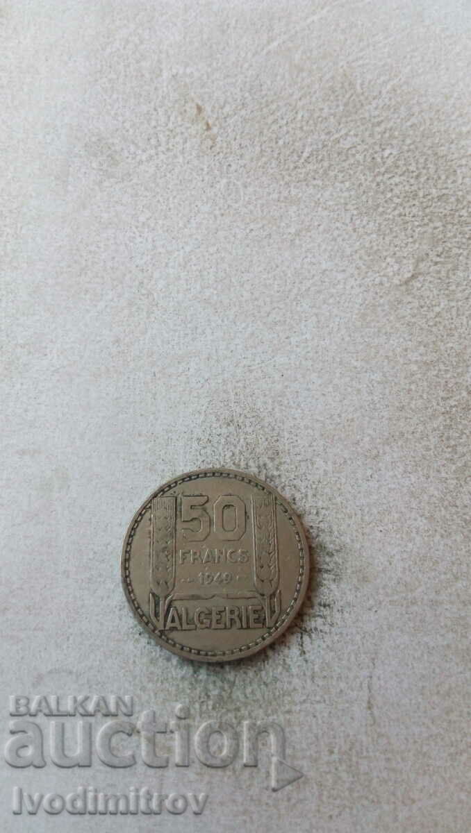 Algeria 50 de franci 1949