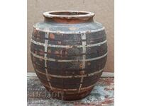 Antique ceramic pot