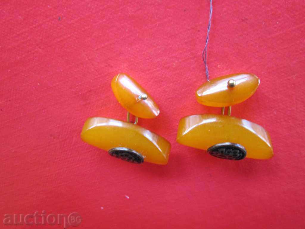 Amazing Russian cufflinks boots with Baltic amber - 5 Amazing Russian cufflinks boots with Baltic amber - 5