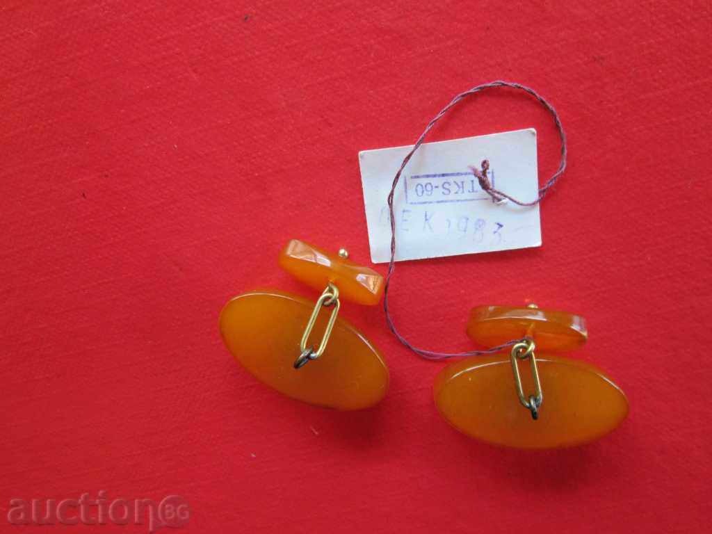 Amazing Russian cufflinks boots with Baltic amber - 6 Amazing Russian cufflinks boots with Baltic amber - 6