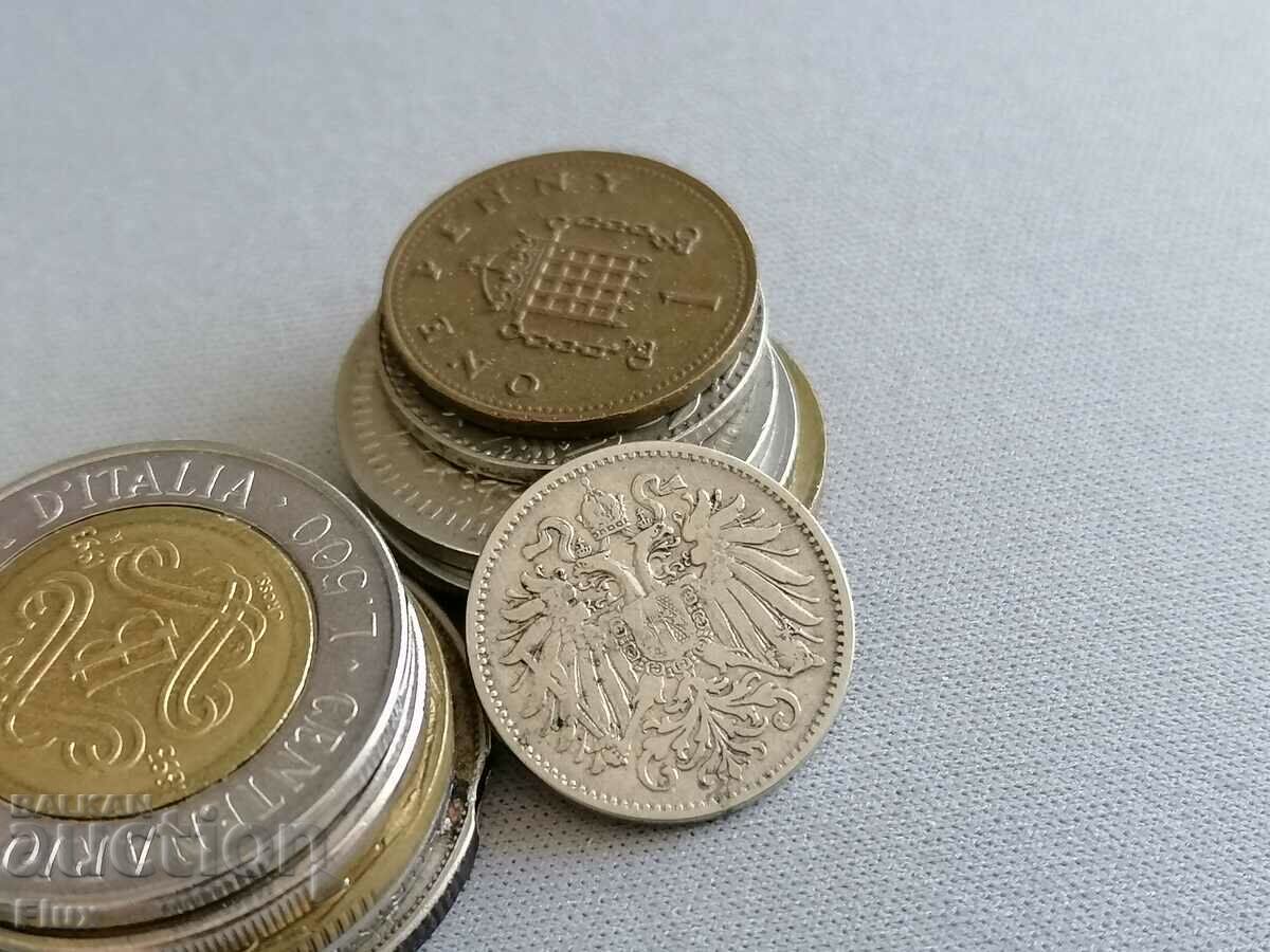 Coin - Austria-Hungary - 10 hellers | 1894 with price 8.75 BGN | € 4.47 Coin - Austria-Hungary - 10 hellers | 1894 with price 8.75 BGN | € 4.47