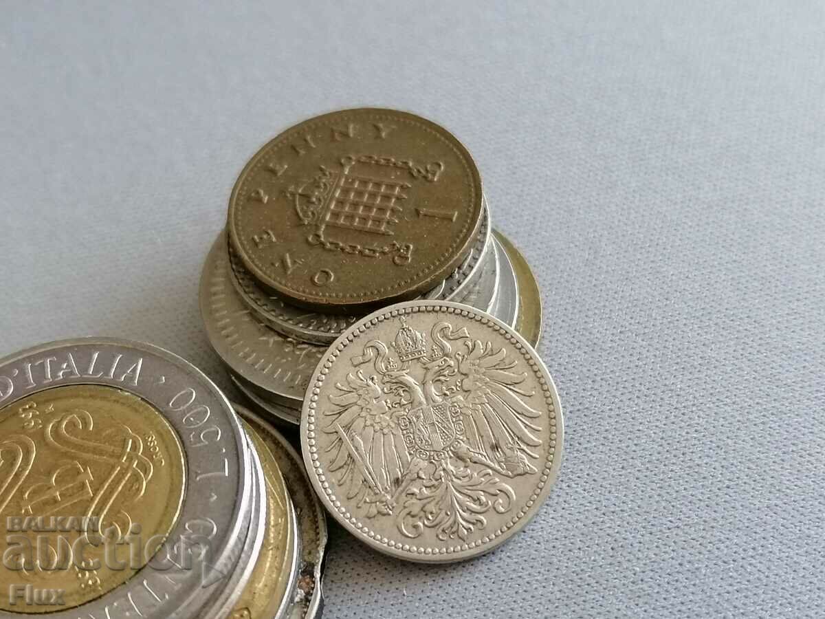 Coin - Austria-Hungary - 10 hellers | 1895 with price 7.90 BGN | € 4.04 Coin - Austria-Hungary - 10 hellers | 1895 with price 7.90 BGN | € 4.04