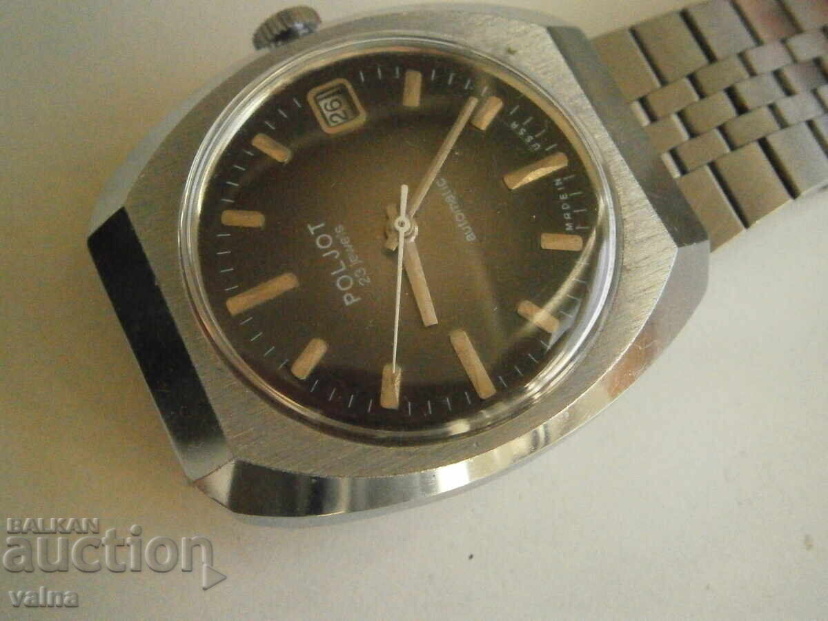 Licitație POLJOT automat, 23 de rubine, fabricat în URSS, carcasă 37mm, TOP! Licitație POLJOT automat, 23 de rubine, fabricat în URSS, carcasă 37mm, TOP!