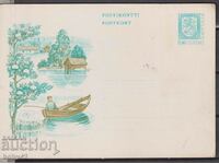 Finland, Post card with printout tax mark 2