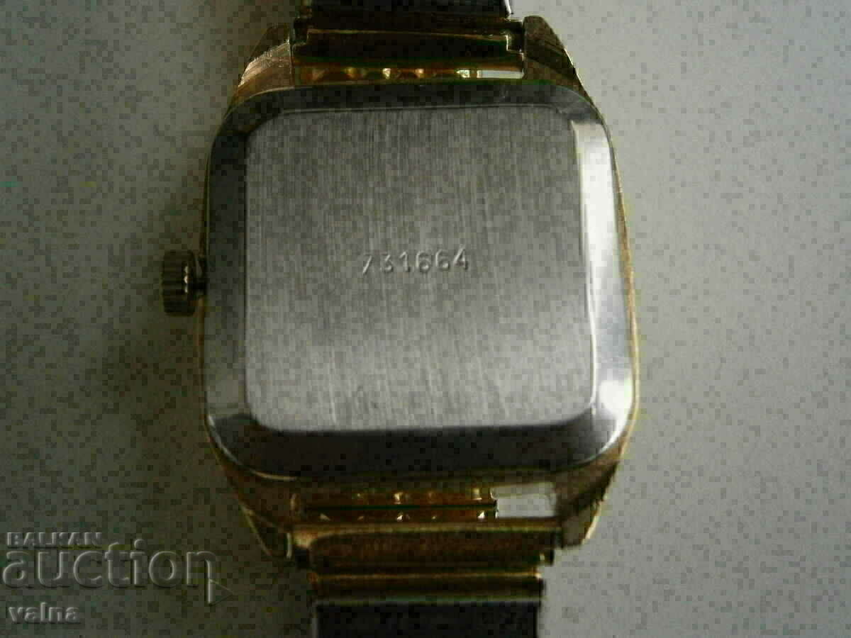 ROCKET cal. 2614.H, made in USSR, case 32.5x32.5mm, Au - 7