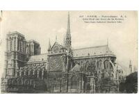Old postcard - Paris, Notre Dame