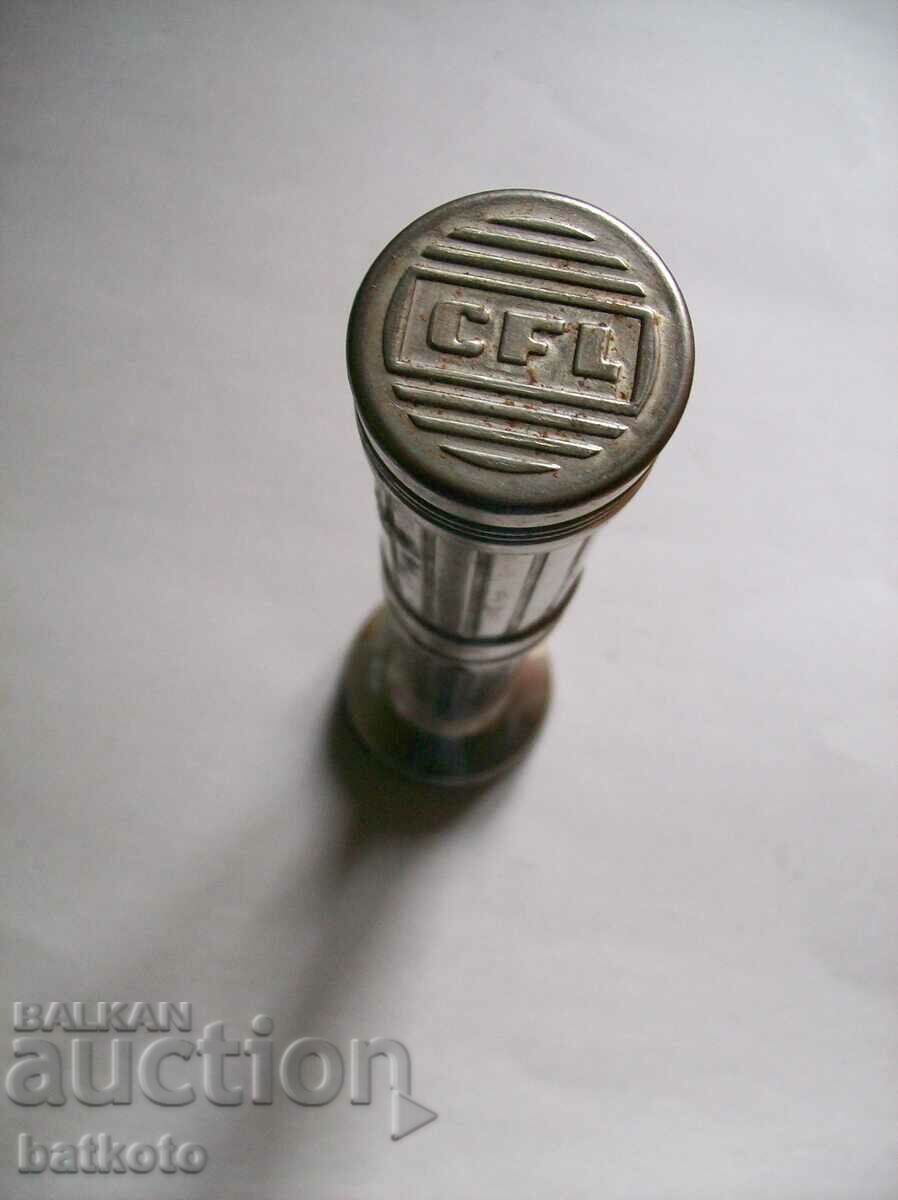 Old large German searchlight with price 7.50 BGN | € 3.83 Old large German searchlight with price 7.50 BGN | € 3.83