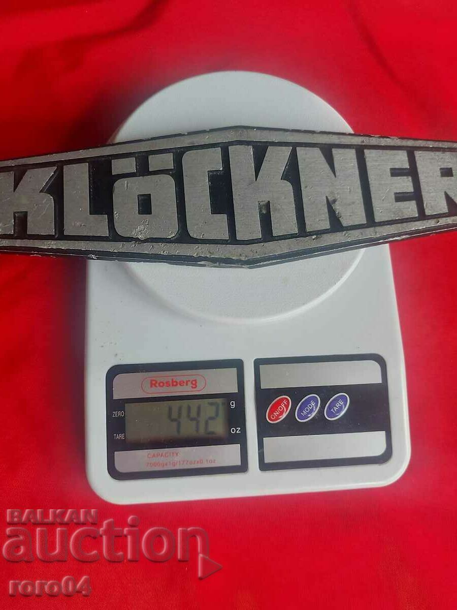 Klöckner - 6 Klöckner - 6