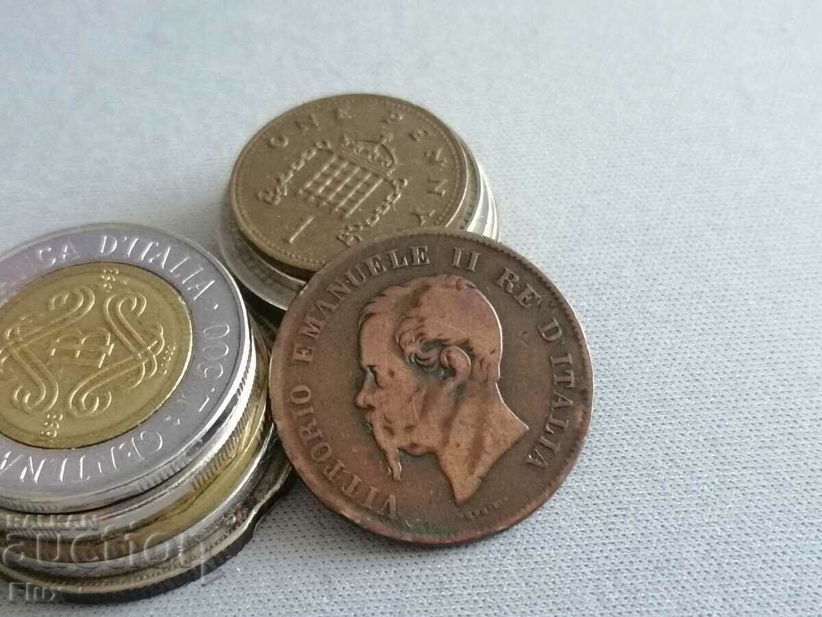 Монета - Италия - 5 чентесими | 1861г. с цена 14.00 лв. | € 7.16 Монета - Италия - 5 чентесими | 1861г. с цена 14.00 лв. | € 7.16