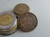 Moneda - Italia - 5 centime 1861