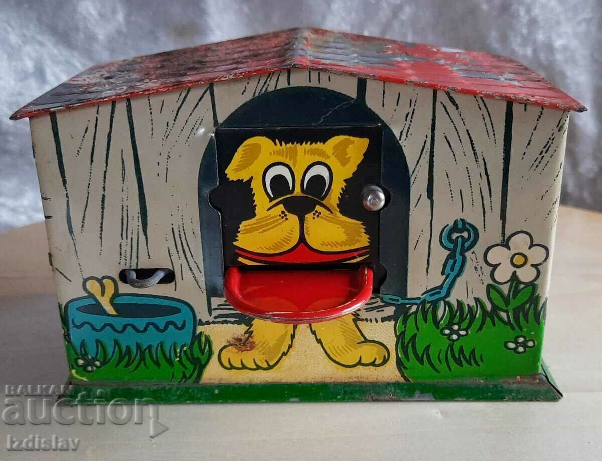 Old metal toy Dog piggy bank. A classic. with price 45.00 BGN | € 23.01 Old metal toy Dog piggy bank. A classic. with price 45.00 BGN | € 23.01