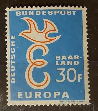Γερμανία / Σάαρλαντ 1958 Ευρώπη CEPT Birds MNH