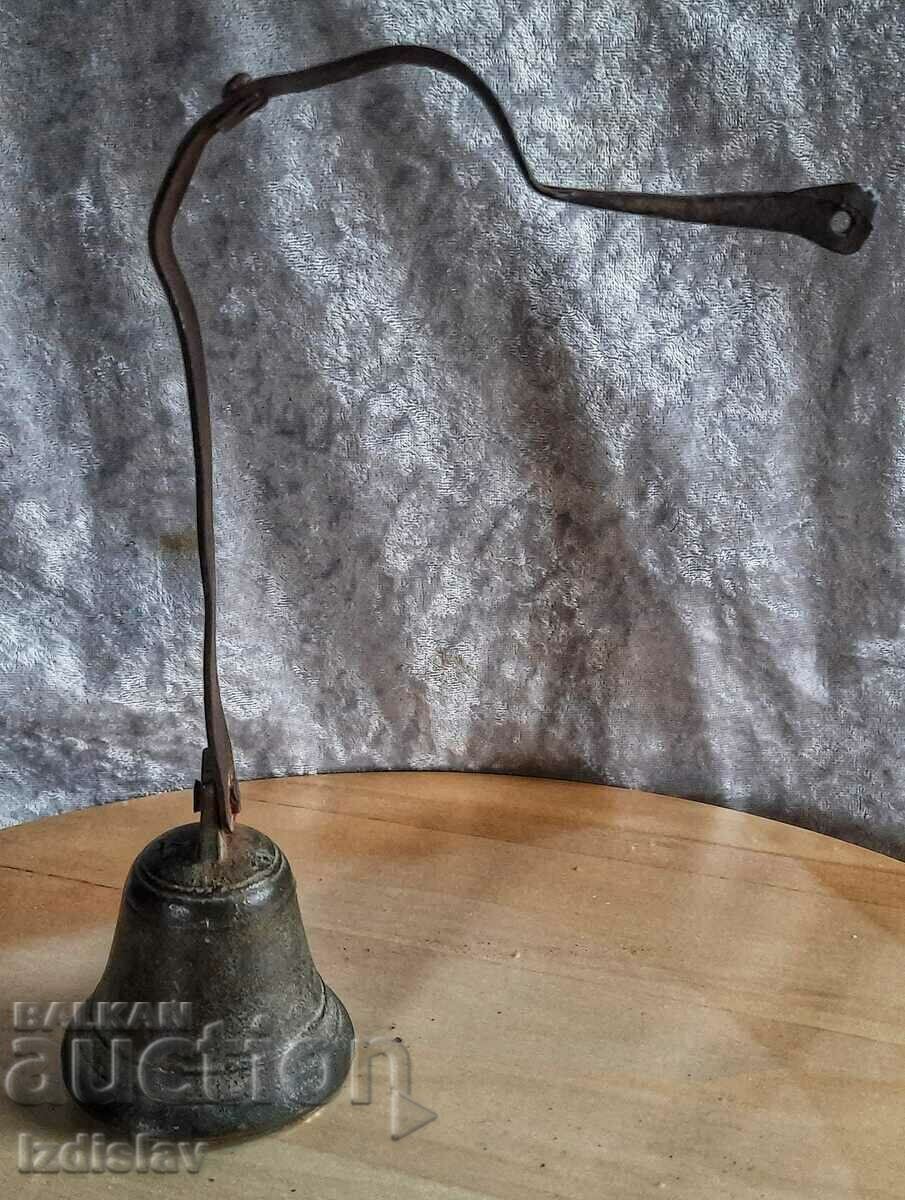 Antique Bronze Shop Bell 1900