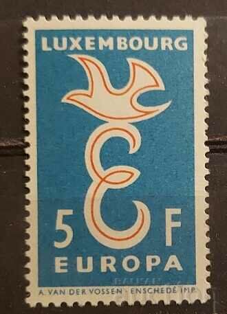 Λουξεμβούργο 1958 Europe CEPT Birds MNH