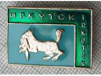 11844 Badge - coat of arms of the city of Irkutsk