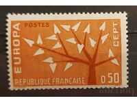 Franţa 1962 Europa CEPT Flora MNH