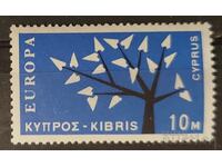 Гръцки Кипър 1962 Европа CEPT Флора MNH