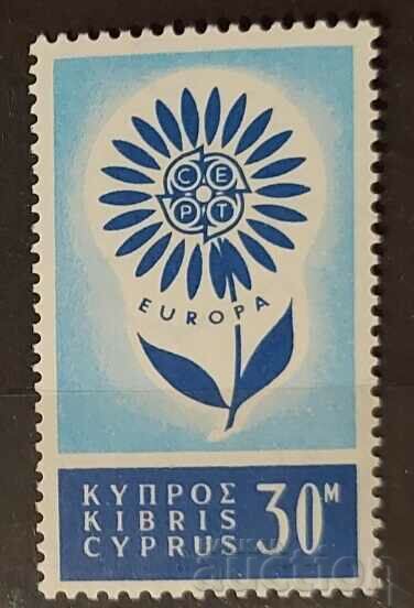 Гръцки Кипър 1964 Европа CEPT Цветя MNH