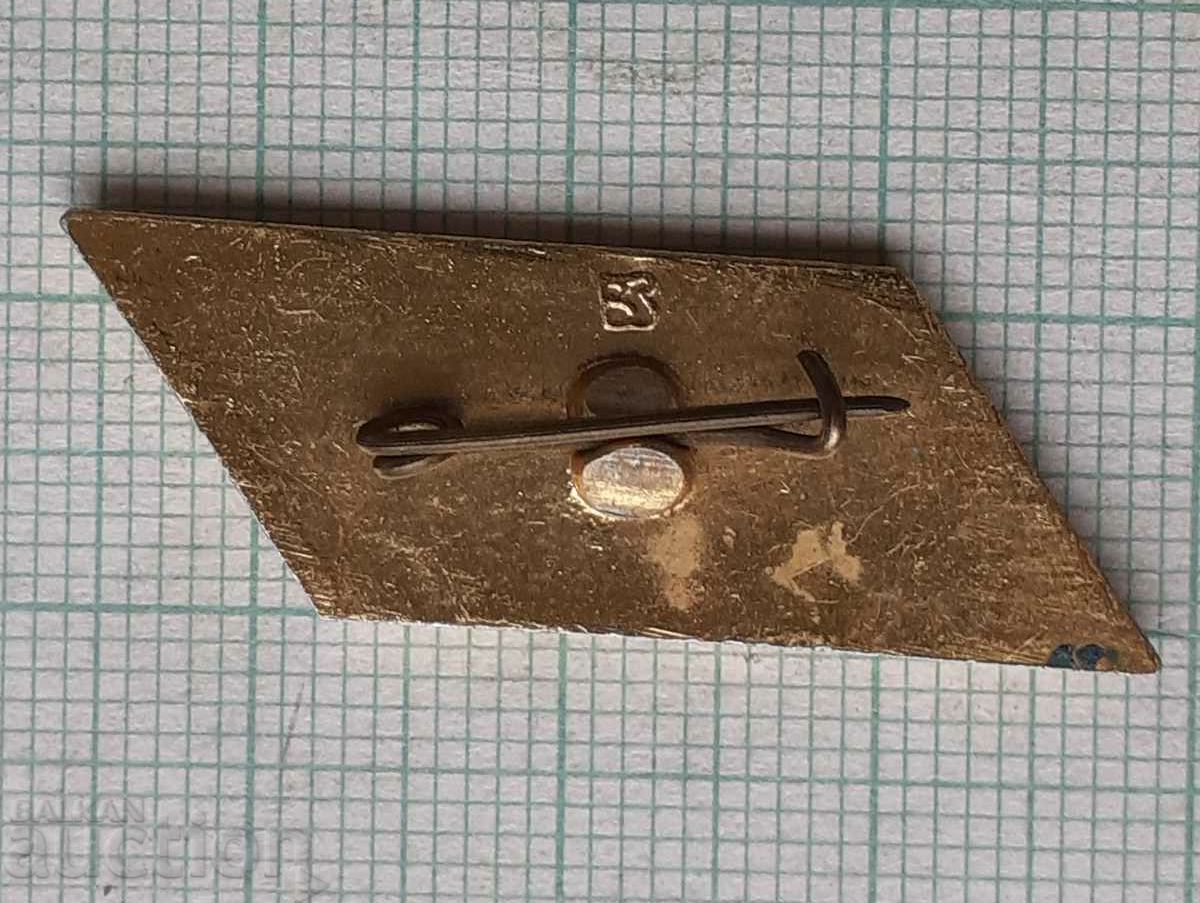 11870 Badge - coat of arms of the city of Volgograd with price 1.00 BGN | € 0.51